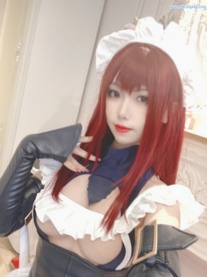 [一北亦北] 斯卡哈同人女仆 FGO Scáthach Maid_04