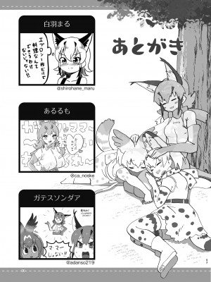 [お風呂入ったえらい (よろず)] なによ～!カラカルママ合同 (けものフレンズ) [DL版]_093