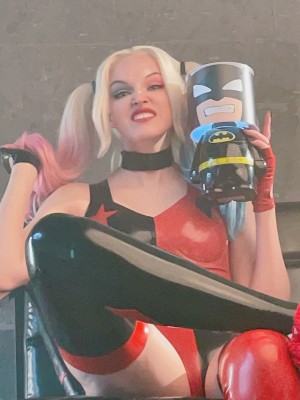 Shirogane -  Harley Quinn latex_69