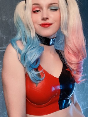 Shirogane -  Harley Quinn latex_38