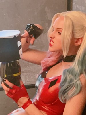 Shirogane -  Harley Quinn latex_78