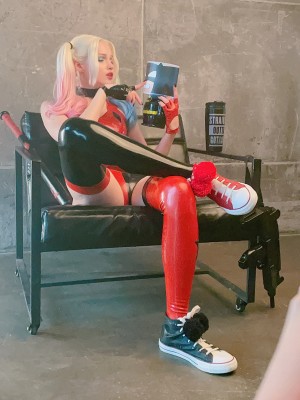 Shirogane -  Harley Quinn latex_72