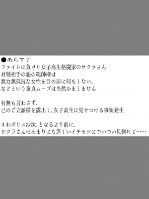 [黒いめろぅ・いえろぉ] サクラチル ～総帥様に飼い慣らされる話～ (ストリートファイター) [DL版]_02