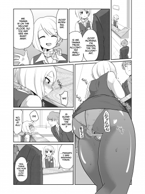 [DryR (うらくそ)] ドスケベ受付嬢♂｜The Naughty Crossdressing Receptionist  [Irodori Comics][無修正]_02