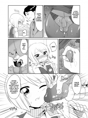 [DryR (うらくそ)] ドスケベ受付嬢♂｜The Naughty Crossdressing Receptionist  [Irodori Comics][無修正]_09