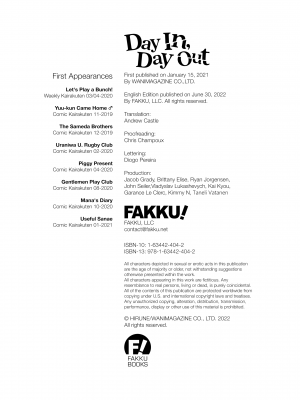 [昼寝] 一昼夜｜Day In, Day Out [FAKKU] [無修正]_179