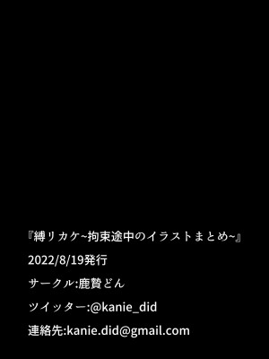 [鹿贄どん (鹿贄)] 縛リカケ_拘束途中のイラストまとめ_ [DL版]_15