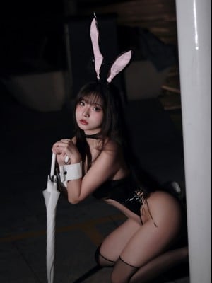 yuuhui玉汇 No.006 雨中透明兔女郎_Coser-yuuhui-No.006-T.ME-COSPLAYSETS-027