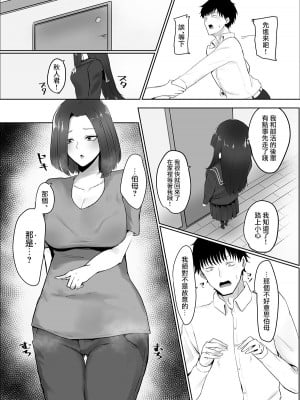 [かがみのなか (鏡丸)] 彼女の母と彼女 [中国翻訳] [DL版]_06