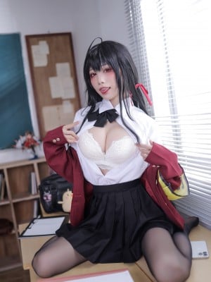 水淼Aqua-Taihou School uniform_25