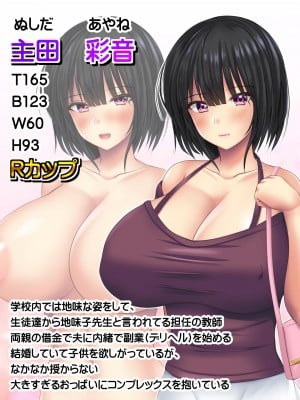 [ノワールオート] デリヘル呼んだら先生と生徒会長だった 爆乳本番中出し孕ませデリヘル_002