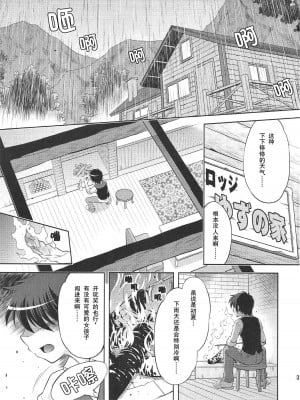 (C87) [スタジオ・ワラビー (ゆずしろっぷ)] かえでとここなの初体験記｜枫和心夏的初体验记 (ヤマノススメ)[XK007冷门汉化]_02