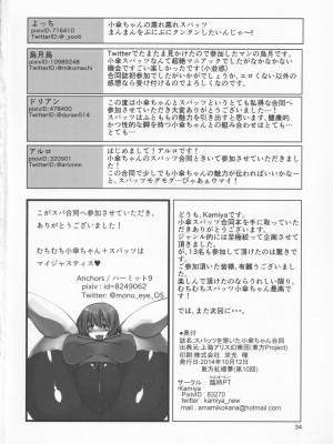 [臨時PT (よろず)] スパッツを穿いた小傘ちゃんの合同誌 (東方Project)_33