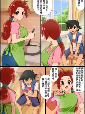 [九蓮宝燈] Ash X Delia Doujin 6 (Pokémon)[中国翻译]