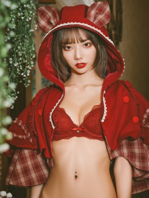 啾啾小公主_Red Riding Hood Seducing the Wolf (P)_啾啾小公主_Red Riding Hood Seducing the Wolf_Allasiangirls.net (59)