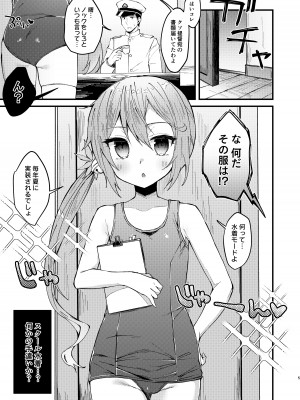 [ながしそうめん (ユウザキ)] スク水モードが実装されました (艦隊これくしょん -艦これ-) [DL版]_04