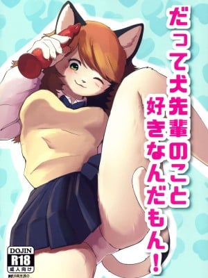 (けもケット12) [コーンじゅういちばい (ももう)] だって犬先輩のこと好きなんだもん！ [中国翻訳]