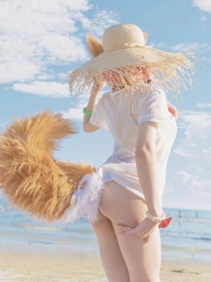 [uki雨季] 玉藻前海边泳装 FATE Tamamo no Mae Bikini_19