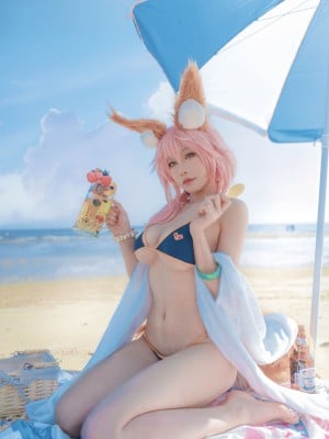 [uki雨季] 玉藻前海边泳装 FATE Tamamo no Mae Bikini