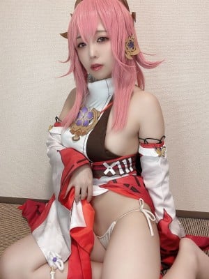 Rizuna -  八重神子コスプレ自撮り写真集_14