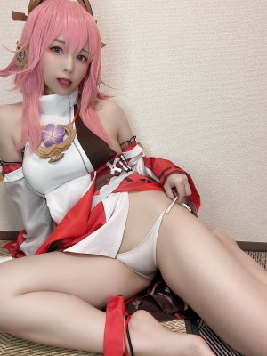 Rizuna -  八重神子コスプレ自撮り写真集_15