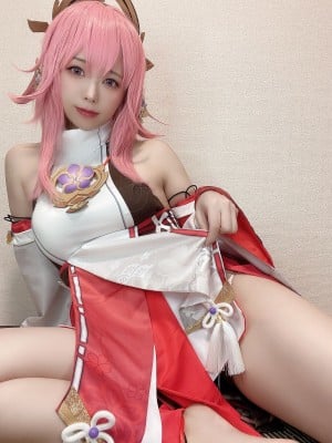 Rizuna -  八重神子コスプレ自撮り写真集_20