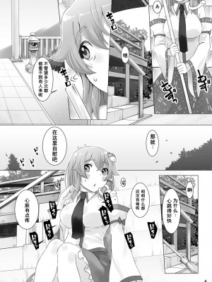 (例大祭16) (同人誌) [ももエゴ] ハレのヒ〇ナリ (中文翻译）_04