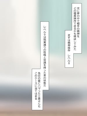 [サークル影武者 (影武者)] 夢を操作する力を手に入れたお話 三森香奈編_083