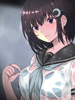 [まかろんシュガー] 濡れ透け少女は夏の雨に消ゆ。_077