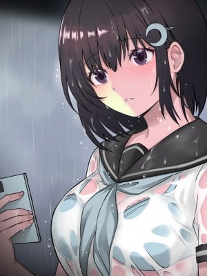 [まかろんシュガー] 濡れ透け少女は夏の雨に消ゆ。_078