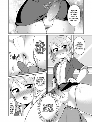 [DryR (うらくそ)] ドスケベ女装面接官｜The Naughty Crossdressing Interviewer (x3200) [Irodori Comics] [無修正]_07