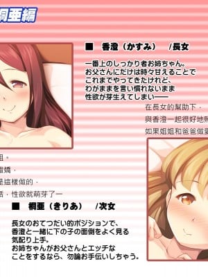 [かじむらマーケット (かじむらカジマ)] こづくりおねだりドウターズ ～2人と5人の娘孕ませ～ [中国翻訳]_003