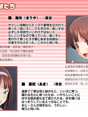 [かじむらマーケット (かじむらカジマ)] こづくりおねだりドウターズ ～2人と5人の娘孕ませ～ [中国翻訳]_269