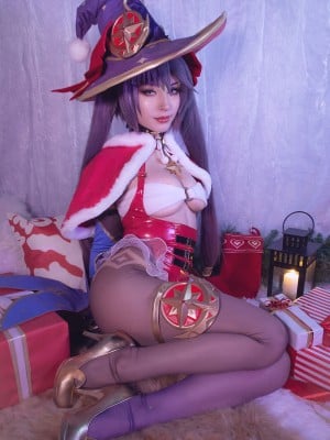 ShiroKitsune - Christmas Mona（genshin impact）_09