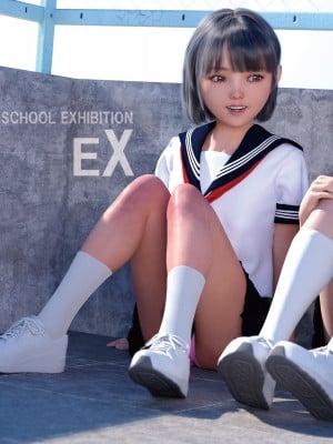 [异界小卖部出资汉化][えびてん] SCHOOL EXHIBITION EX