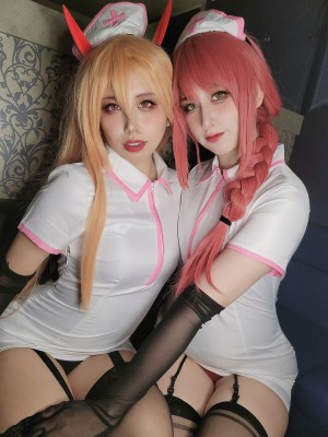 [酒乱にゃま] チェンソーマン併せ！そんな...！イジけるくらいワシが恋しいか？♡♡♡♡♡ (with mov)_13