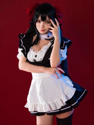 Umeko J - Kurumi Tokisaki Maid_02