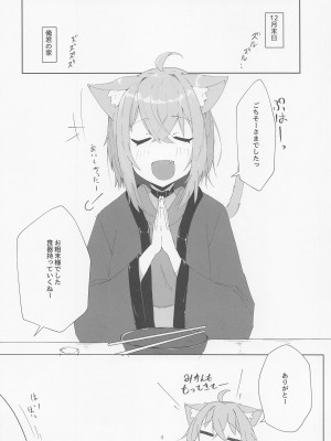 (C101) [炊きたてごはん! (パンナコッタ)] 年末もえっちなネコマタ (猫又おかゆ)_03