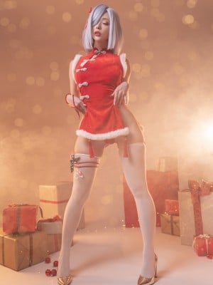 Misaki Sai - Shenhe XMAS_06