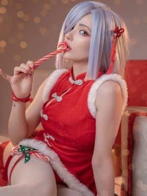 Misaki Sai - Shenhe XMAS_10