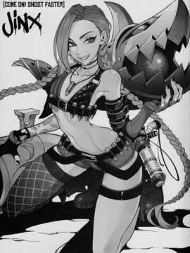 [个人修图][Turtle.Fish.Paint (比目魚先生)] JINX Come On! Shoot Faster (リーグ?オブ?レジェンズ)_02_IMG_0001_2