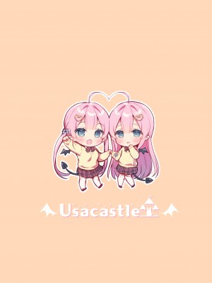 [Usacastle (うさ城まに)] とつげき双子さきゅばすちゃん3 [绅士仓库汉化] [DL版]_27