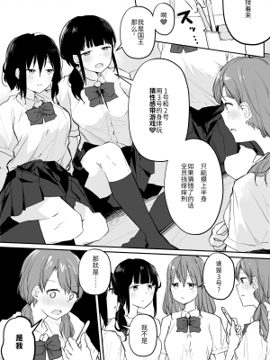 [まぐろシャイニング] 百合好き女子が何でもありの王様ゲームやった結果… [透明声彩汉化组] [DL版]_15