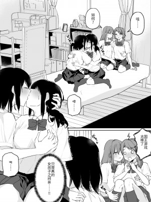 [まぐろシャイニング] 百合好き女子が何でもありの王様ゲームやった結果… [透明声彩汉化组] [DL版]_13