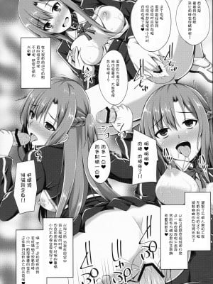 [Imitation Moon (成海優)] 堕ちた彼女達はもう還らない・・・ (ソードアート・オンライン) [K·翼整合及部分汉化] [DL版]_013