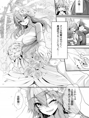 (C101) [やみつき本舗 (ワイズスピーク)] 先輩OLタマモさん (Fate／EXTRA CCC)_32