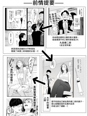 [野鳥 (ブロイラー野鳥)] 接種券 第2話 国会議員の妻を『ワクチン接種』と偽って媚薬漬けにする話 [葱鱼个人汉化]_02