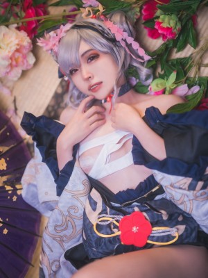 [奈奈紀] Sakamata Chloe ／ Kimono Cosplay_7_13498620_77044144_6