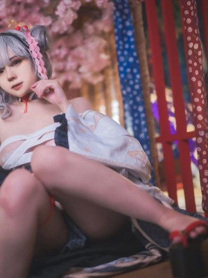 [奈奈紀] Sakamata Chloe ／ Kimono Cosplay_2_13498620_77044144_1