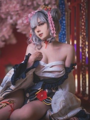 [奈奈紀] Sakamata Chloe ／ Kimono Cosplay_3_13498620_77044144_2